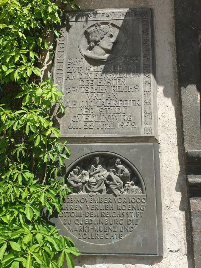 Ferienwohnung Goldstr.7 Quedlinburg Eksteriør billede