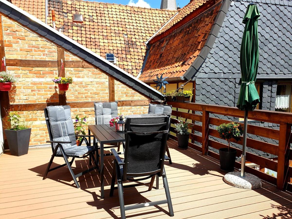 Ferienwohnung Goldstr.7 Quedlinburg Eksteriør billede