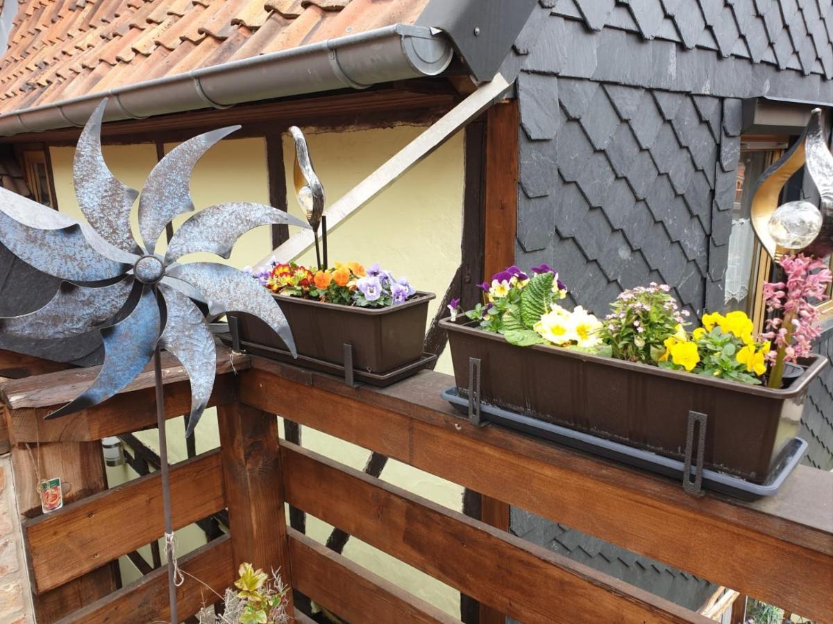 Ferienwohnung Goldstr.7 Quedlinburg Eksteriør billede